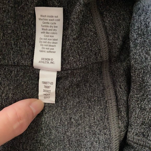 Athleta Salutation Stash Pocket Tights XXS - Picture 5 of 5
